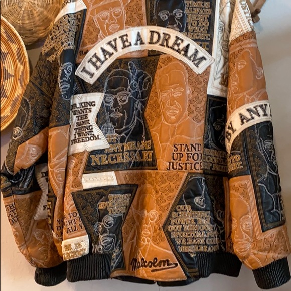 Other - Rare MLK leather jacket